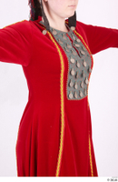  Photos Medieval Turkish Princess in cloth dress 1 Turkish Princess formal dress red dress upper body 0004.jpg